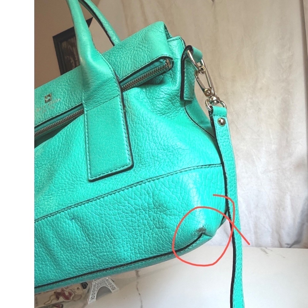 Kate Spade Carmen Southport Avenue Leather Satchel Bag‎ Tassel - Picture 9 of 16
